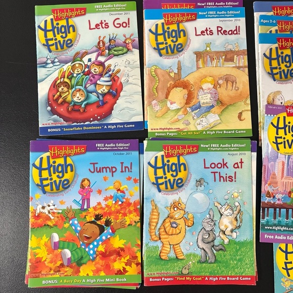 Highlights High Five Magazine Collection 23 Magazines - Picture 4 of 11